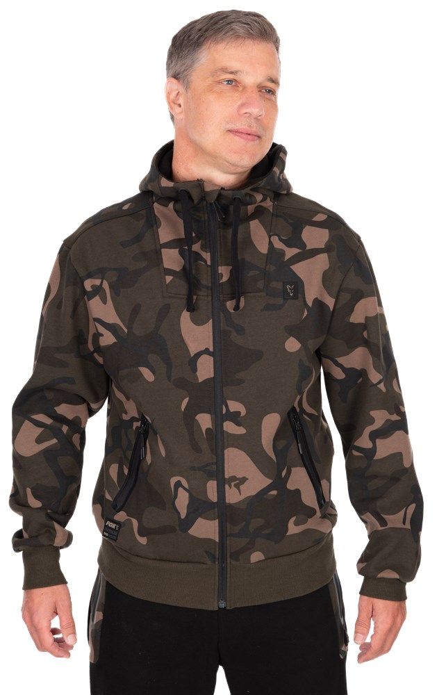 FOX Camo full zip premium 310 hoodie - L