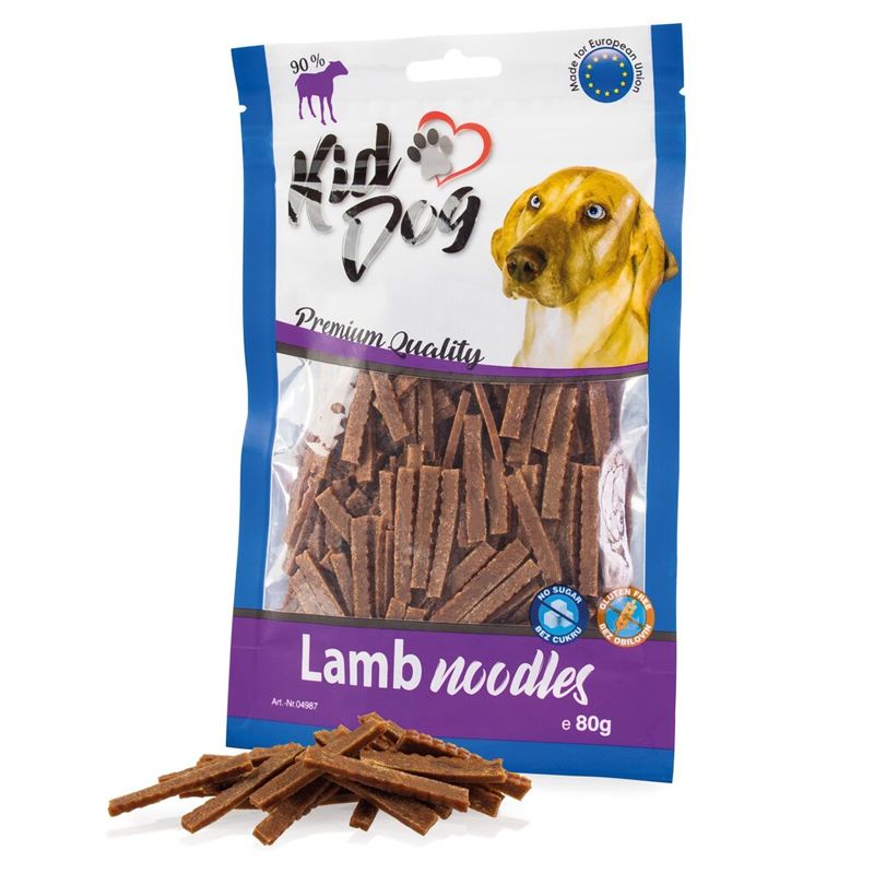 Kid Dog Jahňacie rezance 80 g