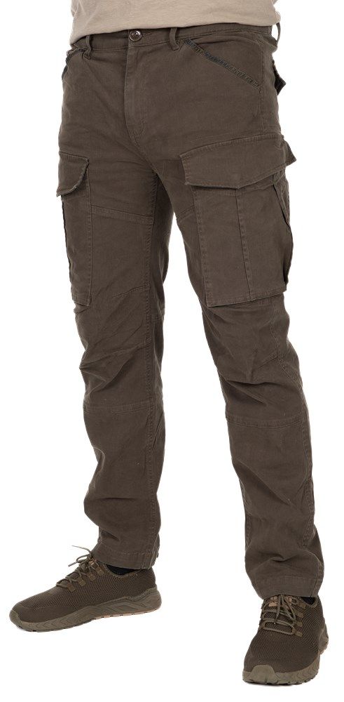 FOX Nohavice Khaki HD Combat S