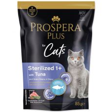 Prospera Plus Sterilized 1+ Tuna & Green Beans kapsička 85 g