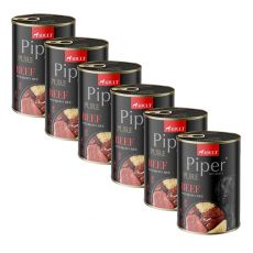 Konzerva Piper Pure hovädzie a hnedá ryža 6 x 400 g