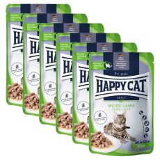 Kapsička Happy Cat Culinary Weide Lamm / jahňacie 6 x 85 g