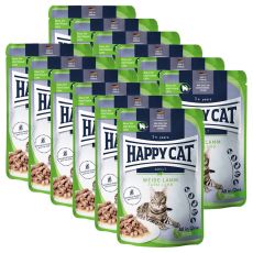 Kapsička Happy Cat Culinary Weide Lamm / jahňacie 12 x 85 g