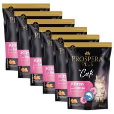 Prospera Plus Kitten Salmon & Carrot kapsička 6 x 85 g
