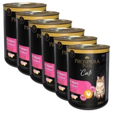 Prospera Plus Kitten Chicken & Turkey konzerva 6 x 395 g