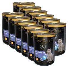 Prospera Plus Sterilized 1+ Salmon konzerva 12 x 395 g
