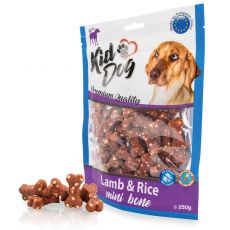 Kid Dog Mini Kostičky jahňacie s ryžou 250 g