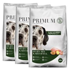 Primum Adult Soft Maxi Kura so zemiakmi 3 x 5 kg