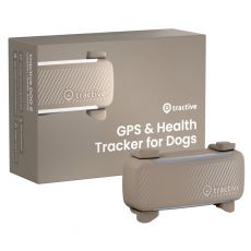 Tractive DOG 6 – GPS lokátor pre psy a monitor zdravia, hnedý