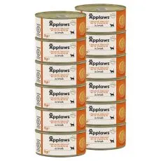 Applaws Konzerva pre mačky s kurac&iacute;mi prsiami a tekvicou 12 x 70 g