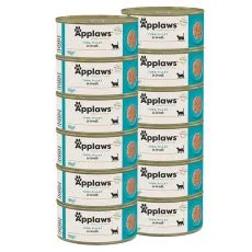 Applaws Konzerva pre mačky s tuniakom vo v&yacute;vare 12 x 156 g