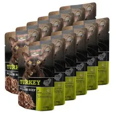 Kapsička Leonardo Turkey with pulled Beef 12 x 70 g