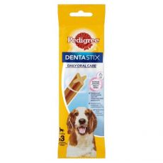 Tyčinky pre psov Pedigree Denta Stix medium - 3 ks / 77g