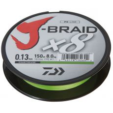 Daiwa J-Braid X8 0.16mm-150m chartreuse