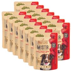Propesko MISTR Dog Kapsička hovädzia v omáčke 14 x 85 g