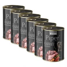 Konzerva Piper Senior s králikom a tekvicou 6 x 400 g