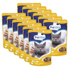 PreVital Cat Kapsička kura v želé 12 x 100 g