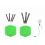 ZFISH Tungsten Sinkers M