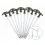 ZFISH Kol&iacute;ky Bivvy Peg Set 25cm / 10x