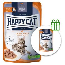 Kapsička Happy Cat Culinary Land Ente / kačka 85 g 1+1 ZADARMO