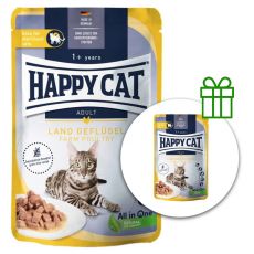 Kapsička Happy Cat Culinary Land Geflügel / hydina 85 g 1+1 ZADARMO