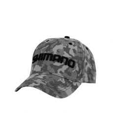 Shimano &Scaron;iltovka Snapback Cap Grey Camo