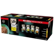 Sheba Delicacy Hydinov&yacute; v&yacute;ber kapsičiek 40 x 85 g