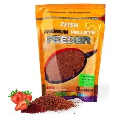 ZFISH Micro Method Feeder Pellets STRAWBERRY & ROBIN RED 2 mm / 700 g
