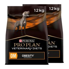 Purina Pro Plan Veterinary Diets Canine – OM Obesity Management 2 x 12 kg
