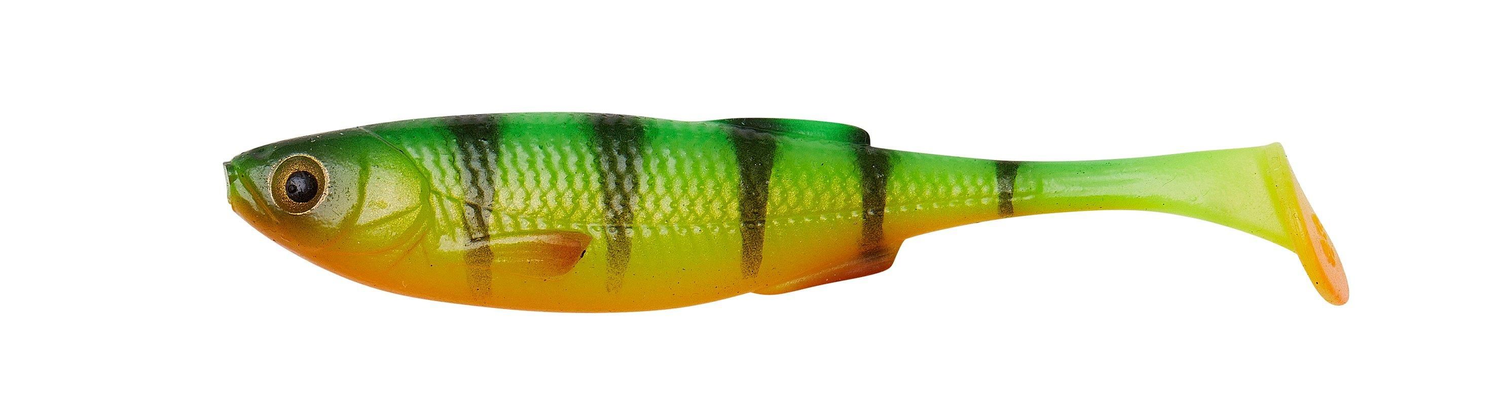 Savage Gear CRAFT SHAD 10 cm / 6 g / FIRE TIGER / 5x