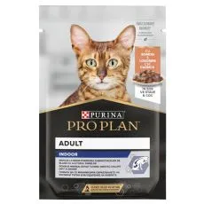 PRO PLAN Indoor kapsička pre mačky losos v &scaron;ťave 85 g