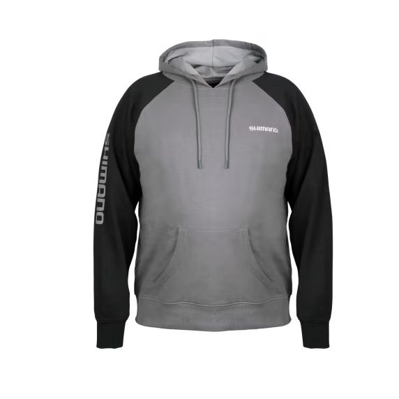 Shimano Pull Over Hoodie Grey L