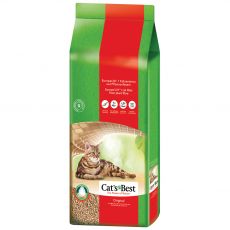 Podstielka do wc hrudkujúca - Cats Best Original 40L - POŠKODENÝ OBAL