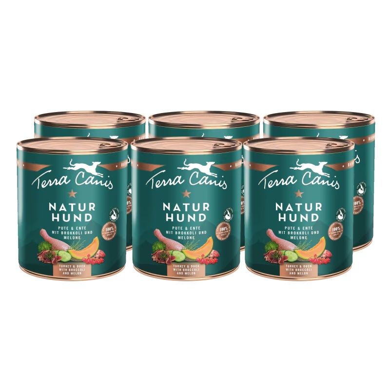 Terra Canis Naturhund Turkey & Duck 6 x 800 g