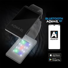 LED osvetlenie akvária Aquael LEDDY SMART BT čierne