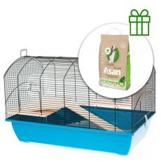 Klietka VICTOR 4 s príslušenstvom 70 x 40 x 45 cm + ASAN PET ALOE 10L ZADARMO