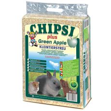 CHIPSI PLUS GREEN APPLE hobliny pre hlodavce Jablko - 60 L - POŠKODENÝ OBAL