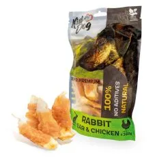 Kid Dog Super Premium 100% Kuracie prsia na kr&aacute;ličom uchu 150 g