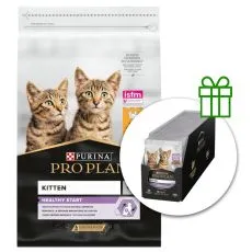 PRO PLAN Kitten Healthy Start granule pre mačiatka kura 10 kg + 10 kapsičiek ZADARMO