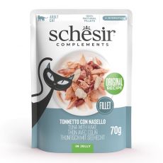 Schesir Complements Cat Tuniak s morskou šťukou v želé 70 g