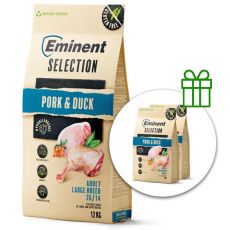 Eminent Selection Adult Large Breed Pork & Duck 12+4 kg ZADARMO