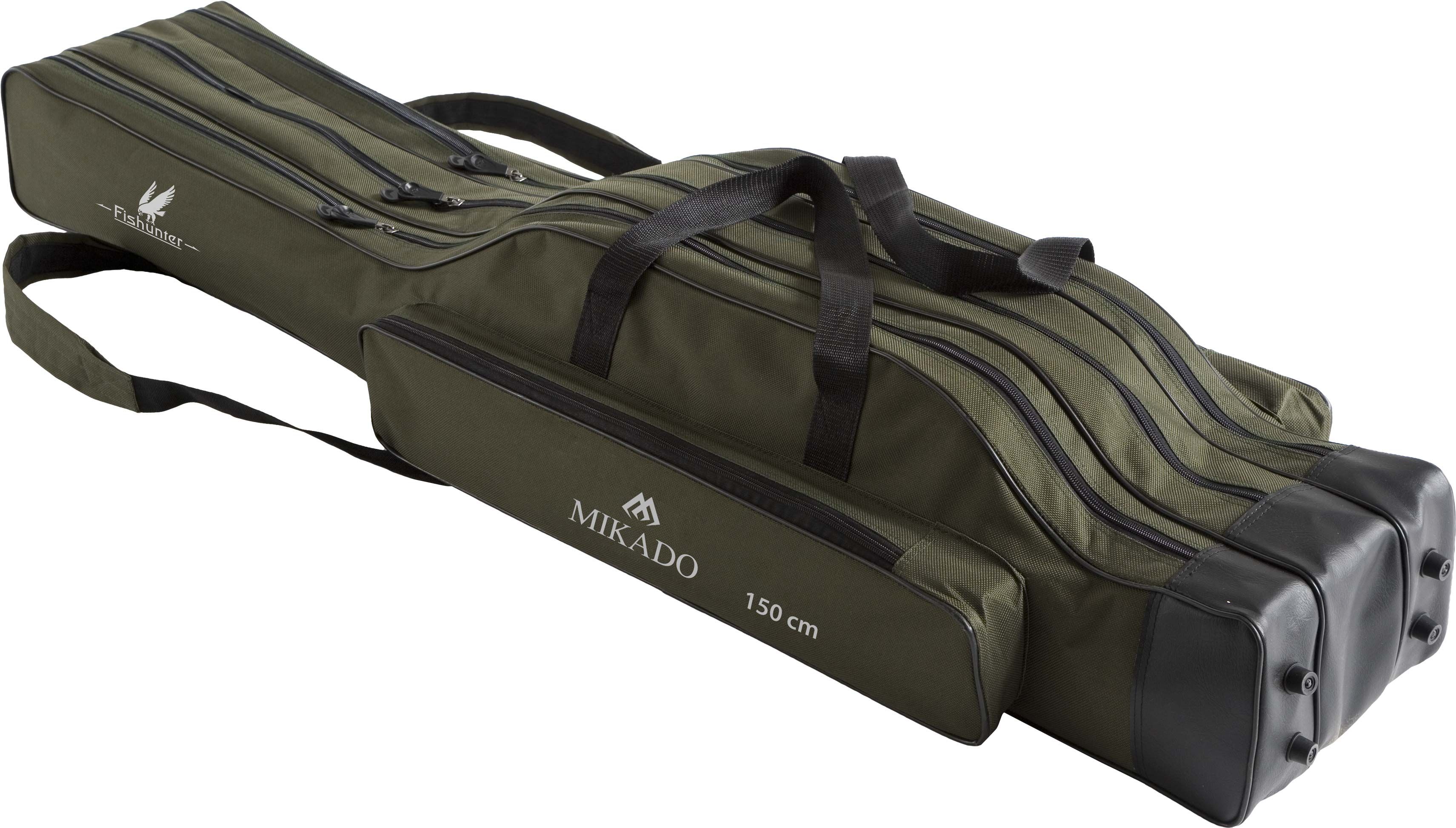 Mikado ROD HOLDALL - 3 Compartment 120cm RIGID - GREEN