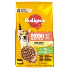 Pedigree Adult Mini hydina so zeleninou 500 g