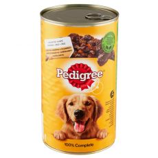 Pedigree konzerva s kuracím a mrkvou 1200 g