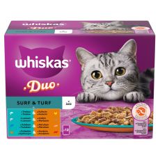 Whiskas Duo Surf & Turf v želé 12 x 85 g
