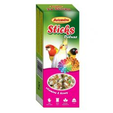 Avicentra Deluxe tyčinky pre malé papagáje - vitamíny a med, 2 ks