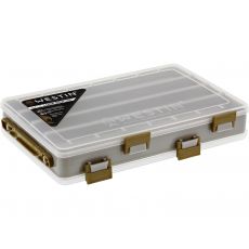 Westin W3 LURE BOX DOUBLE SIDED S8 Grey/Clear 28,5x19x5cm