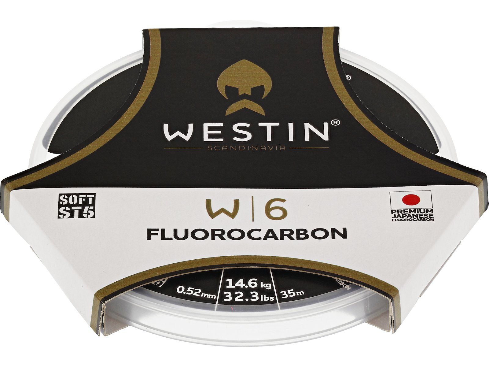 Westin W6 ST3 FLUOROCARBON Clear 25m/0.44mm/11.6kg