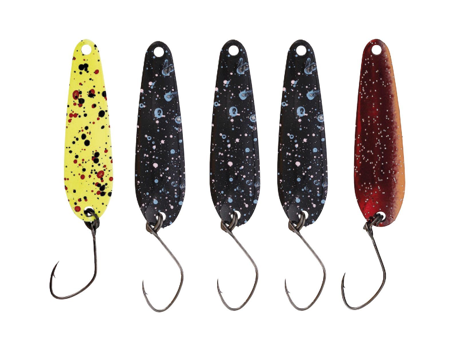 Kinetic IWANA MULTIPACK SPOON 3g Mix 5x