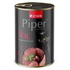 Konzerva Piper Cat Junior s teľacím mäsom 400 g